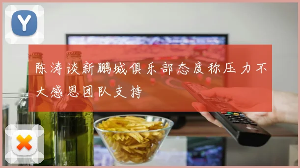 陈涛谈新鹏城俱乐部态度称压力不大感恩团队支持